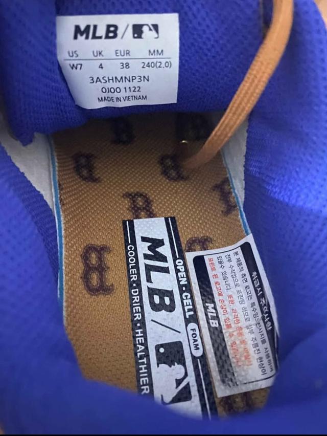 รองเท้าผ้าใบ MLB รุ่น Boston แท้ จากShop💯 รูปที่ 4