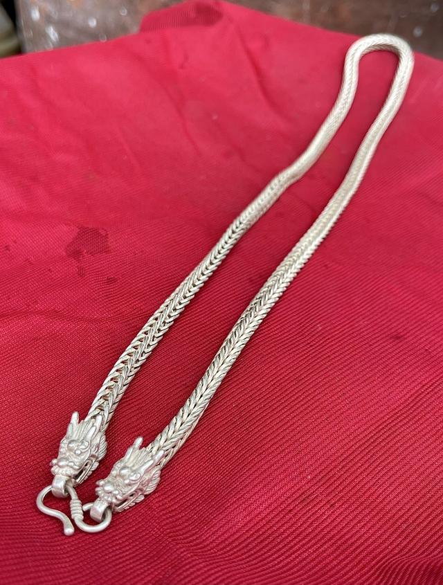 สร้อย สร้อยเงิน สร้อยคอเงิน หัวลายมังกร 6