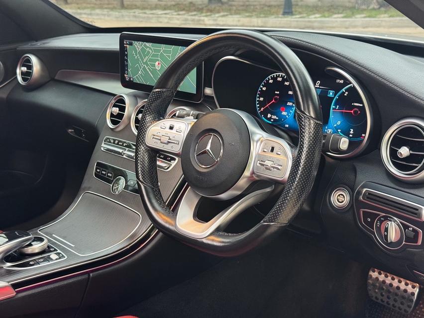 Benz C220d AMG Dynamic รุ่น Top ดีเซลล้วน W205 ปี 2022 หลังคาแก้ว เจ้าของเดียว ใช้งาน 6 หมื่นโล วารันตีศูนย์ถึง 2027 รูปที่ 11