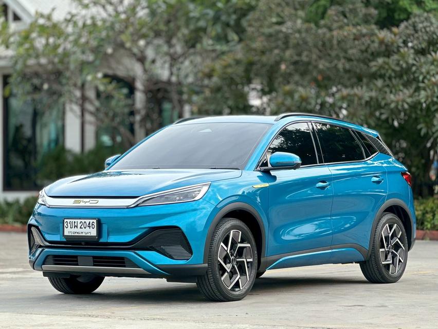 รหัสรถ PAT2046 BYD ATTO3 Extended Range ปี 2022 สีฟ้า
