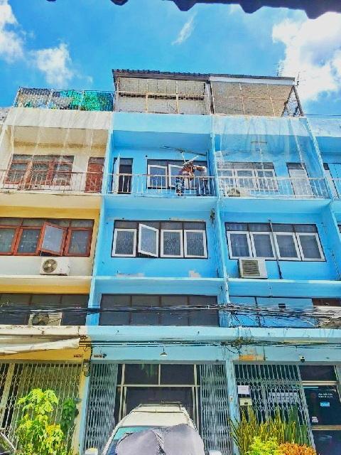 ประชาชื่น23-31 MRT บางซ่อน 900 ม. เช่าอาคารพาณิชย์ 3.5 ชั้น-ดาดฟ้า 18 ตร.วา.232 ตร.ม.รร.นานาชาติ ตลาดบองมาร์เช่ 2.1 กม.ก 1