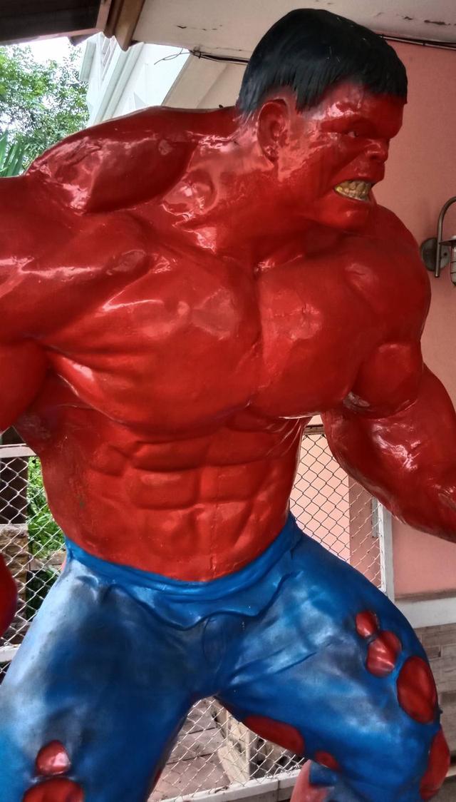 497.หุ่นซูเปอร์ฮีโร่ฮัลค์(Hulk) สำหรับตกแต่งบ้าน ร้านค้า ร้านอาหาร
