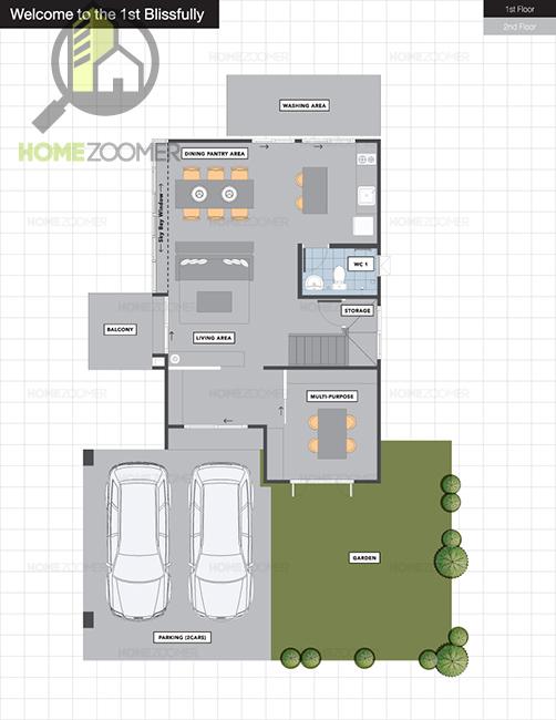 ขายด่วน บ้านเดี่ยว อารียา โคโม่ บางนา 2