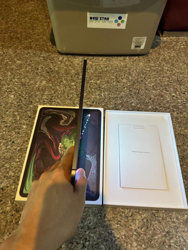 ขายiPadPro11นิ้วสีSpace Gray256กิ๊กWifi Celluer ใส่ซิมได้ใช้งานดีไร้รอยตกถูกๆ 5
