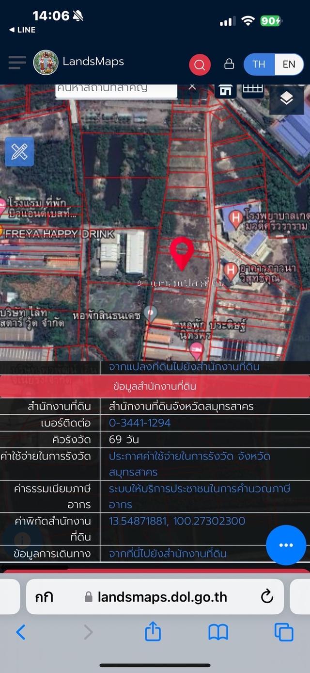 ที่ดินจัดสรร ครุฑแดง พร้อมโอน 6