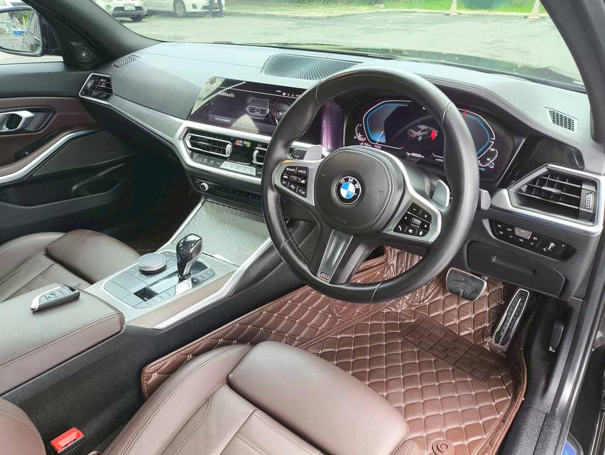 รถเข้าใหม่! BMW 330e M Sport 2021 (จดทะเบียน 2022) สีดำ 10