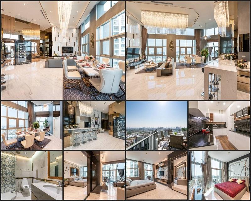 ขายคอนโด Luxury Penthouse @ Belle Grand Rama9 5
