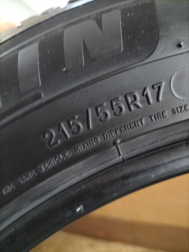 ยางรถยนต์มือสอง MICHELIN ปี 2019 (215/55 R 17) 13