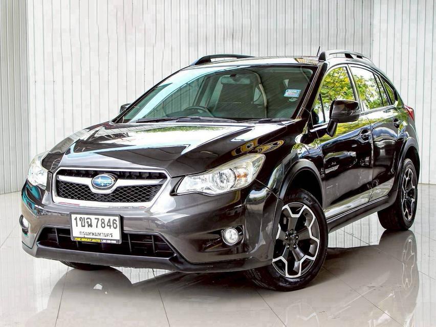SUBARU XV 2.0i AWD ปี 2013 โฉม ปี12-17 สีเทา เกียร์ออโต้ เครื่องยนต์ เบนซิน เลขไมล์เพียง 218,545 km.