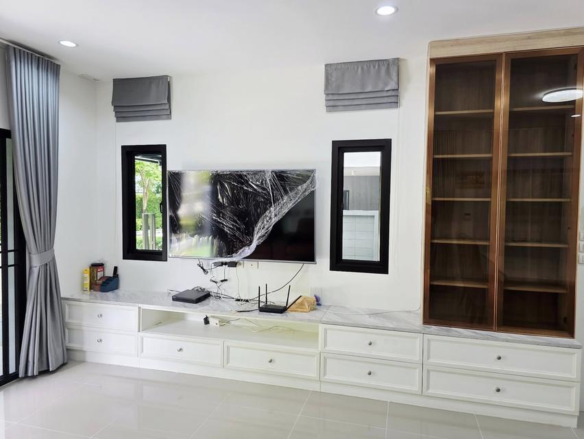 ปล่อยเช่าบ้านเดี่ยวพร้อมเข้าอยู่ หมู่บ้านลุมพินี สวนหลวง ร.9  8