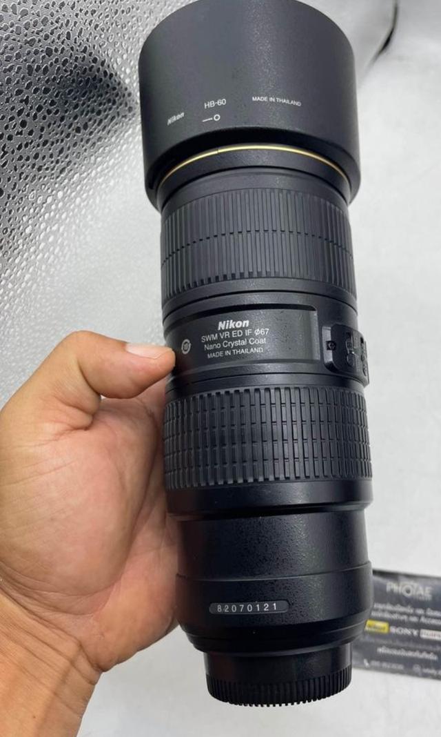 เลนส์  Nikon 70-200 F4 G Nano  3