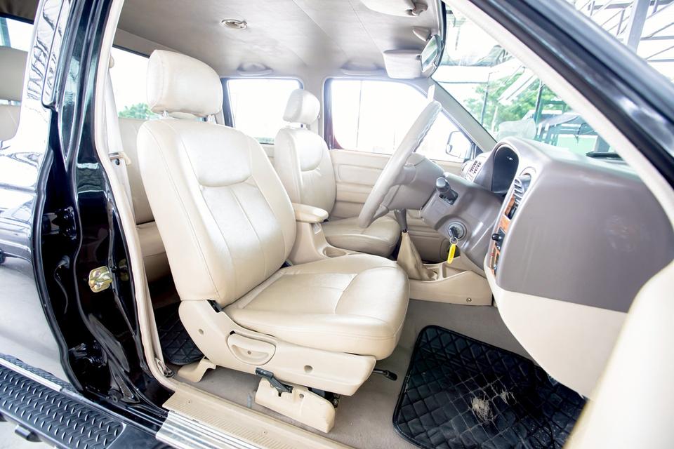 Nissan FORNTIER DOUBBLECAB 3.0 ZDI เกียร์ธรรมดา สีดำ ปี 2004 11