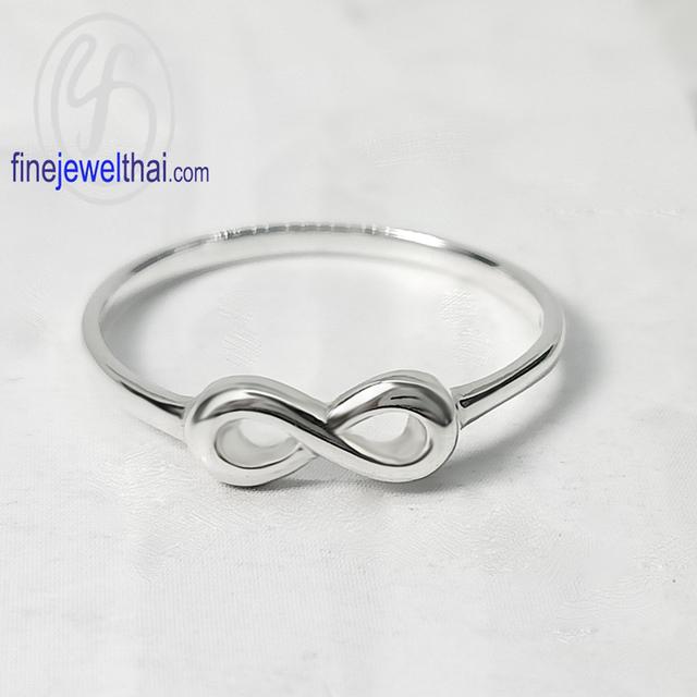 Finejewelthai แหวนอินฟินิตี้-แหวนเงินแท้925-R144100 รูปที่ 4