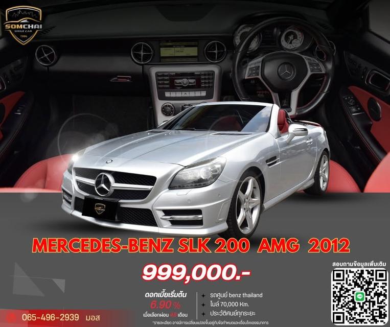 2012 Mercedes-Benz SLK200 BlueEFFICIENCY AMG 1.8 R172  Sports Convertible