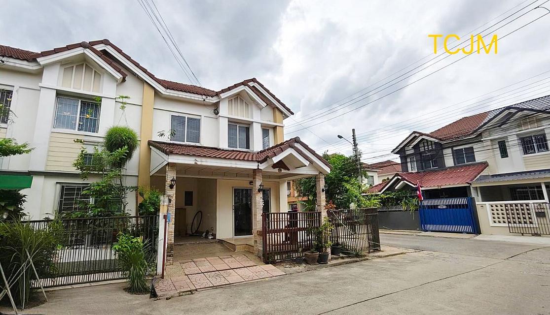 บ้านพฤกษา 49 บางใหญ่-แก้วอินทร์ ขายทาวน์เฮ้าส์ แปลงมุม 24.8 ตารางวา 3 ห้องนอน 2 ห้องน้ำ ใกล้รถไฟฟ้าสีม่วง ตลาดบางใหญ่ 1