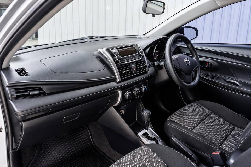 #TOYOTA #VIOS , 1.5 J ปี 2013 สีเทา โฉม ปี13-ปัจจุบัน☑️ รถบ้านมือเดียวป้ายแดง☑️ รูปที่ 13