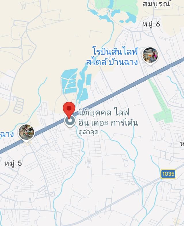 ให้เช่าบ้านเดี่ยว 2 ชั้น ขนาด 69.7 ตร.วา หมู่บ้าน life in the garden บ้านฉาง  ติดถนนสุขุมวิท เดินทางสะดวก 15