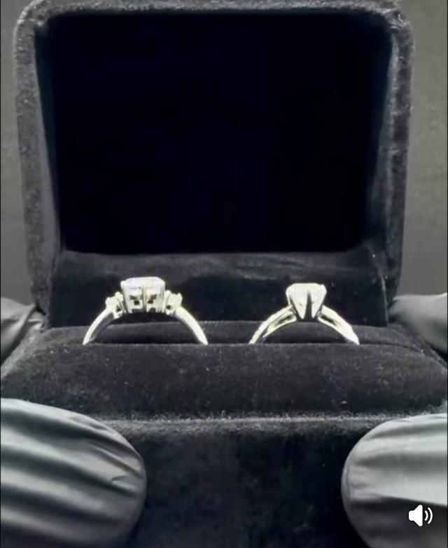 แหวนเพชร เพชรเรียบหรู เพชรงามๆ เพชรแท้ ขนาดกำลังดีใส่ได้ทุกวัน -ปุอามี่ Diamond Lap Rama2 (083-2469526) 5