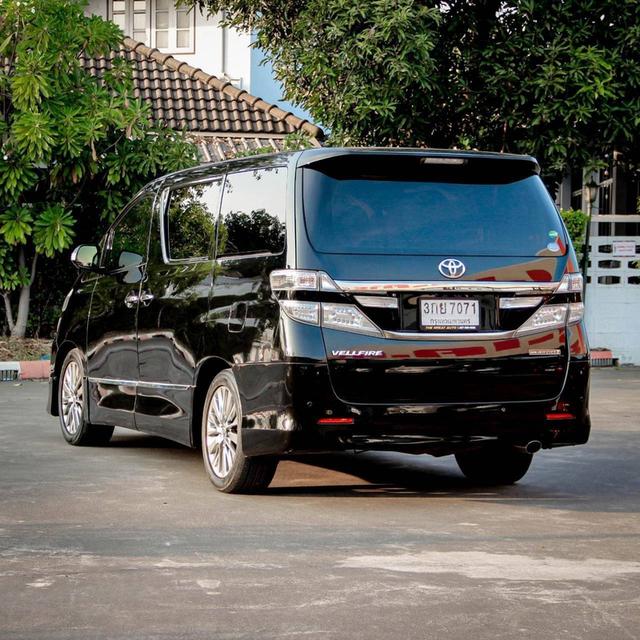 Toyota Vellfire 2.4 Golden Eyes II Wagon ปี 2014 โฉม ปี 08-14 สีดำ AUTO เบนซิน ไมล์เพียง 263,139 km.  5