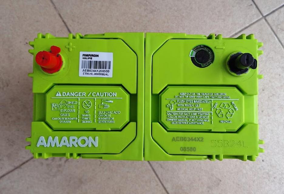 แบตเตอรี่รถยนต์ AMARON สำหรับรถเก๋งเล็ก 2