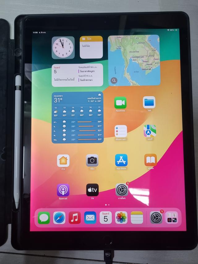 ไอแพดโปร 12.9 นิ้ว รุ่น 2   256 GB จอใหญ่ จุได้เยอะ สภาพดีใช้งานได้ปกติคะ สนใจทักแชท ราคา 12,000 บาท