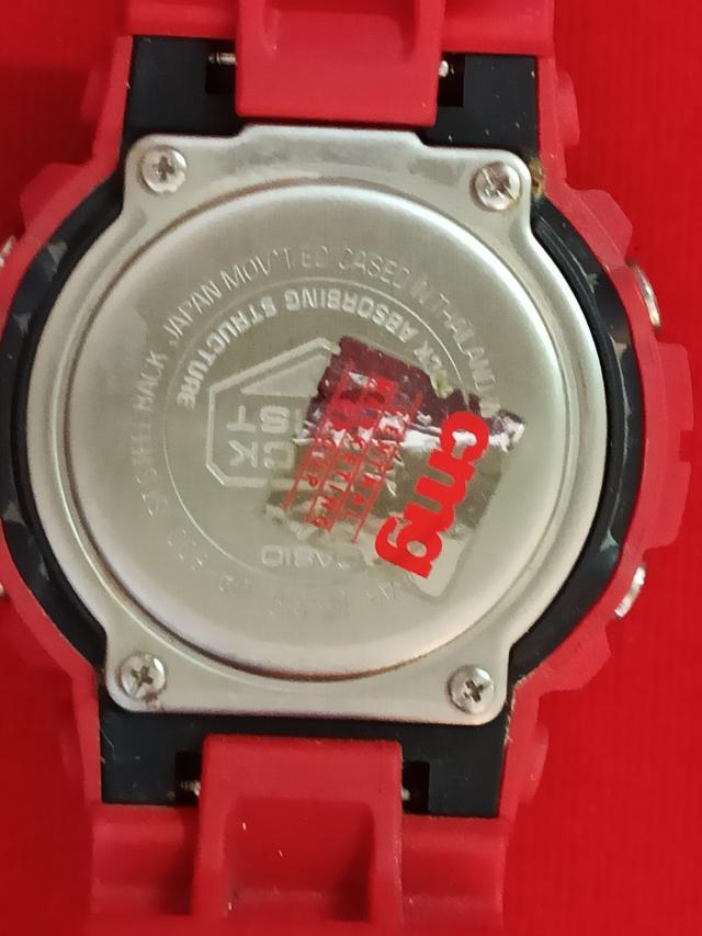 นาฬิกา G-Shock สีแดง ใส่ว่ายน้ำได้ 1