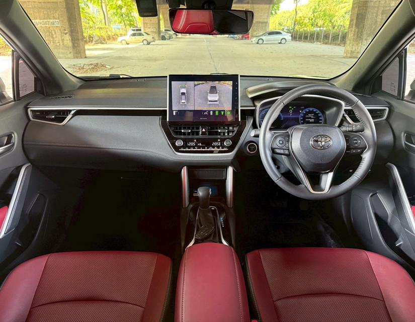 2024 Toyota Corolla Cross 1.8 HEV Premium Luxury AT รถสวย มือเดียว ป้ายแดง ไมล์น้อย รุ่นท๊อป ออฟชั่นครบ พร้อม Sunroof รูปที่ 10