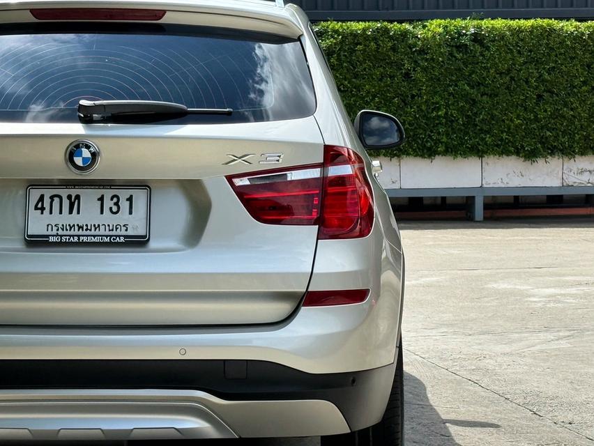 2016 BMW X3 LCI รถมือเดียวออกป้ายแดง รถวิ่งน้อย เข้าศูนย์ทุกระยะ ไม่เคยมีอุบัติเหตุครับ 9
