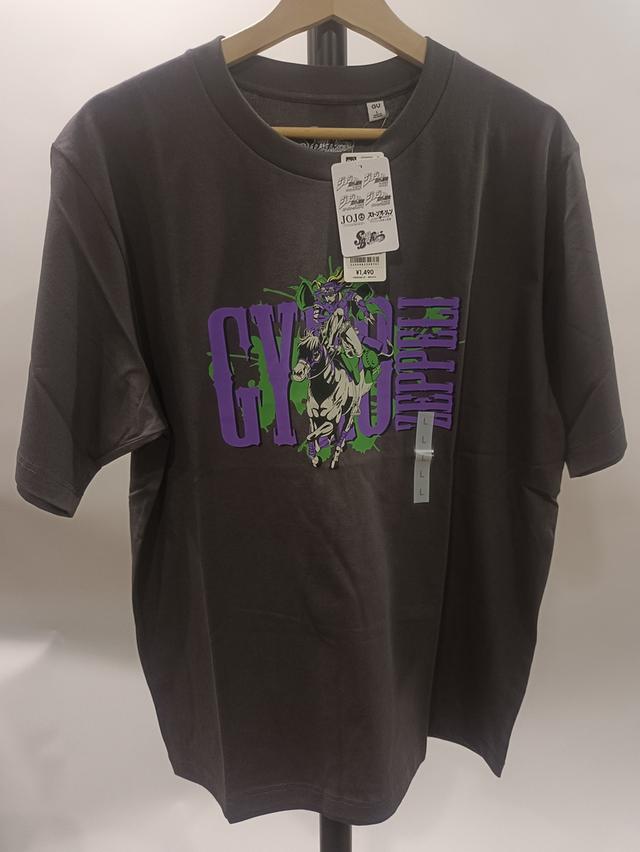 GU × JoJo's Bizarre Adventure Graphic T-Shirt (แท้ป้ายครบ / ใหม่ไม่เคยใส่)