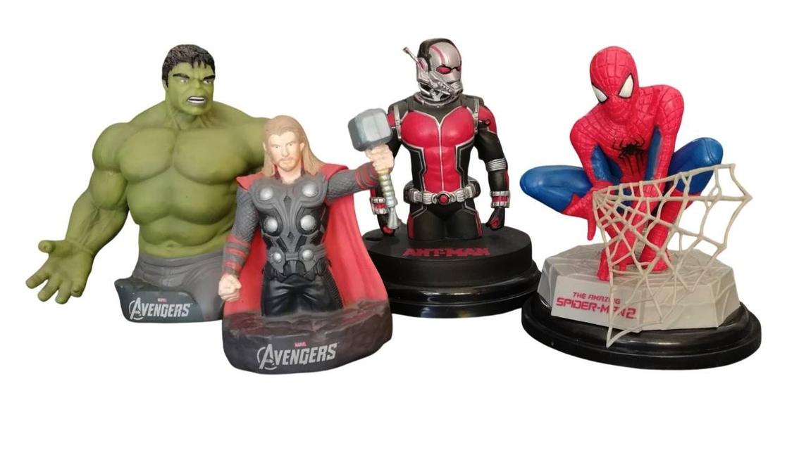 Collection Set ฝาแก้วน้ำโรงหนังThe Avengers-Antman- Spider Man (4 ชิ้น 600-)