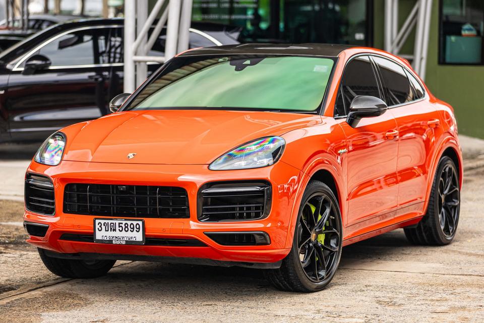 Porsche Cayenne E-Hybrid Coupe Lightweight ปี 2023 สีส้ม มีไฟแนนซ์เหลือโทรสอบถามได้เลย
