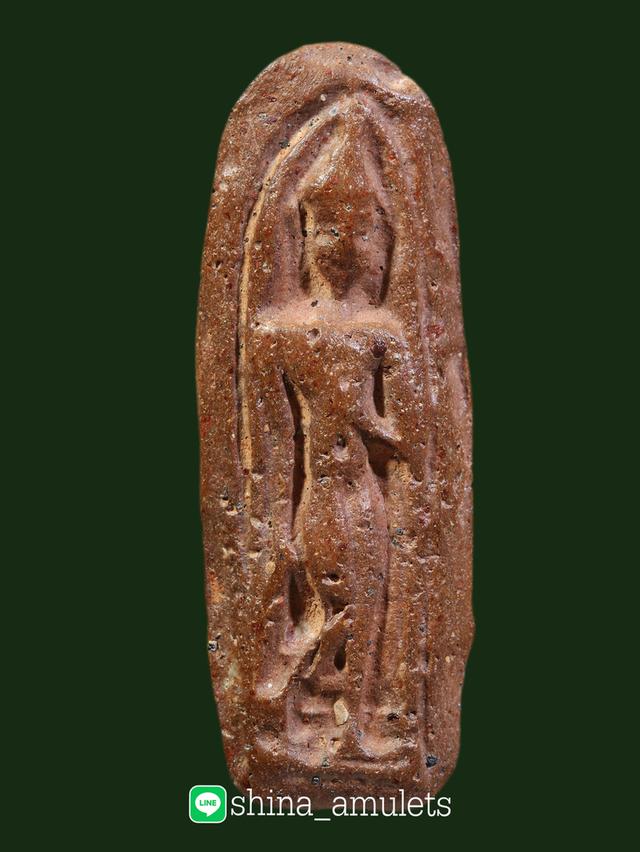 พระลีลาเม็ดขนุน กำแพงเพชร เนื้อดิน