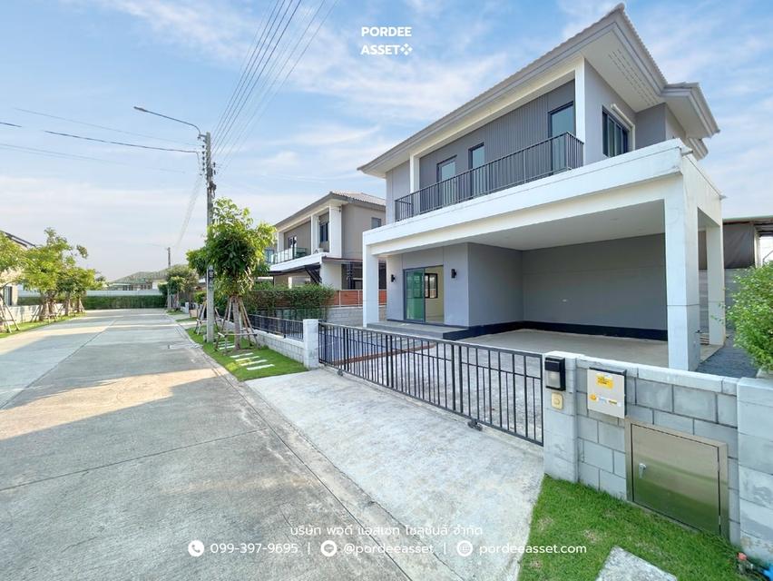 บ้านเดี่ยว เซนโทร บางใหญ่ (ถนนเมน หน้าบ้านไม่ชนหลังอื่น) ซอยวัดลาดปลาดุก บางบัวทอง นนทบุรี ใกล้ MRT สถานีคลองบางไผ่ : Centro Bangyai  18