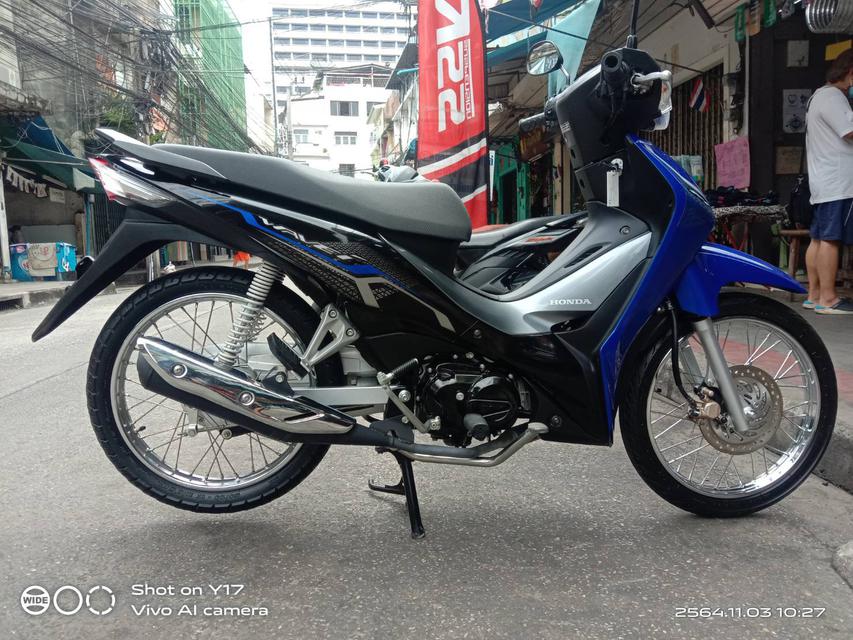 Honda Wave110i 2021 สีน้ำเงิน-เทา