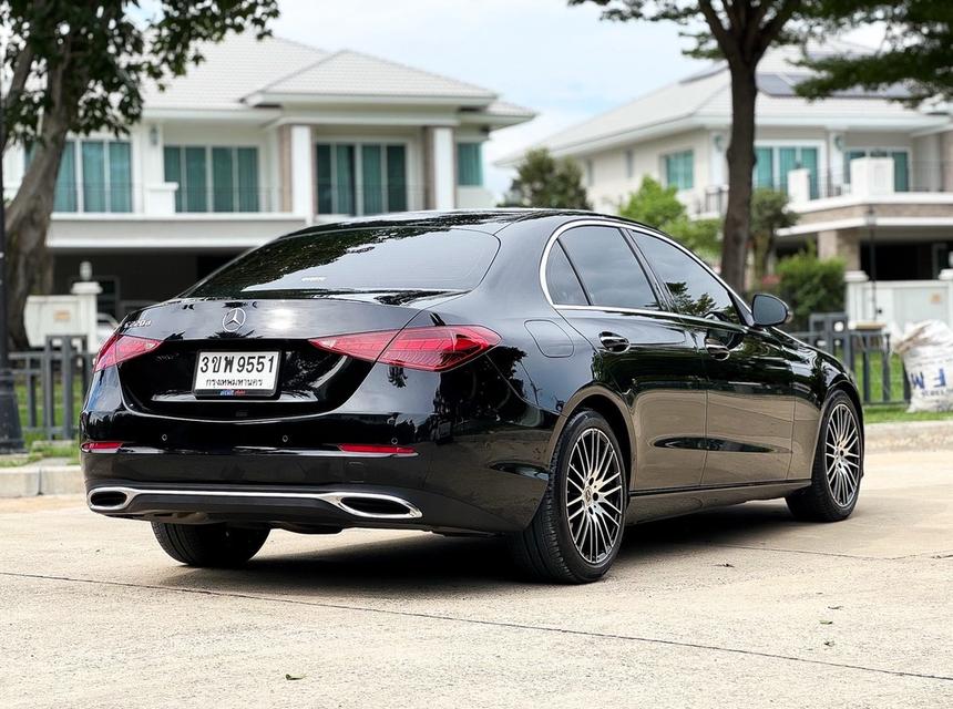 Mercedes-Benz C220d ดีเซล Avantgarde (W206) โฉมปัจจุบัน ปี 2022 ใช้งาน 3 หมื่นโล ประวัติครบ เจ้าของเดียว รูปย่อยที่ 3