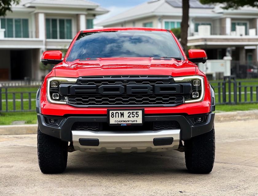 รหัสรถ AVA255 🕹️ Ford Ranger RAPTOR V6 3.0 Bi-Turbo 10AT 4×4 ตัว Top ปี 2023 2