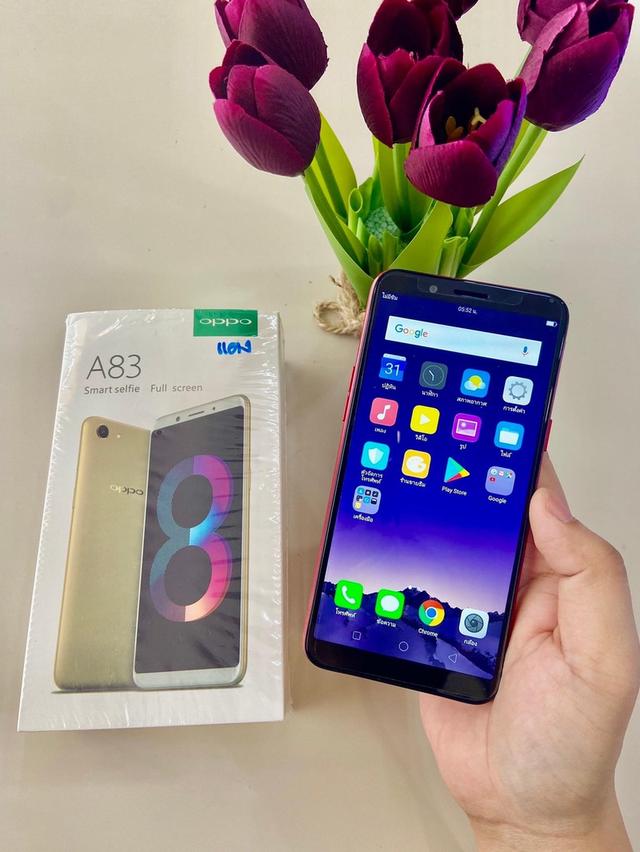 oppoa83สีแดง มือหนึ่ง 2