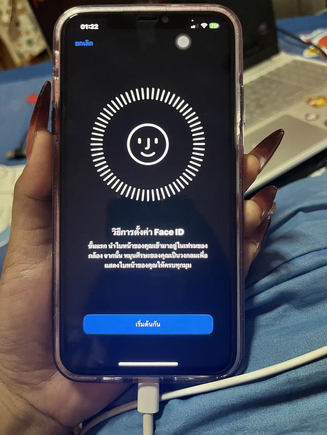 iPhone XS Max 64 GB เครื่องปกติสแกนหน้าได้ไม่ติด iCloud จอมีทูโทน