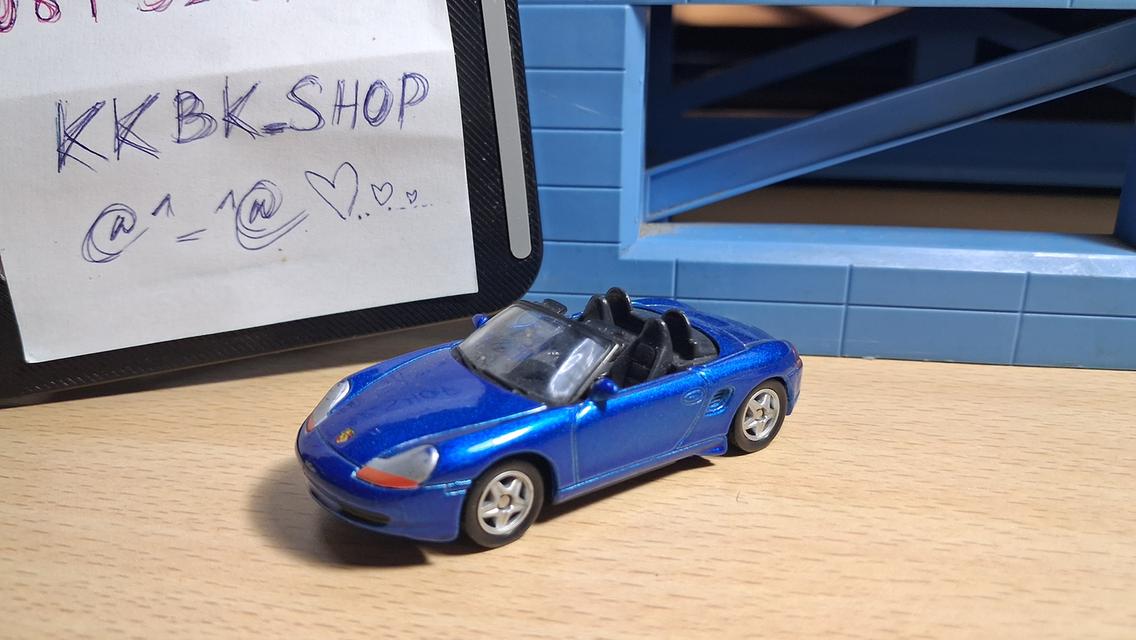 โมเดลรถเหล็ก Welly - Porsche Boxster• แบรนด์: Welly (No. 2040)• รุ่น: Porsche Boxster