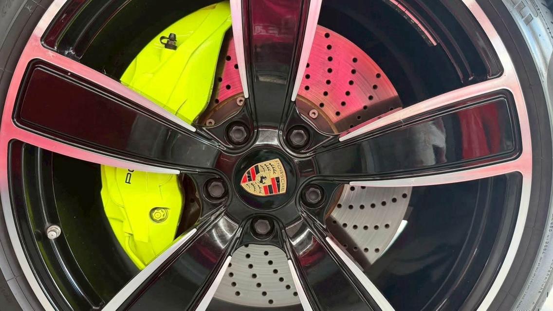 Porsche Cayenne Coupe 2021 สี Crayon รูปที่ 15