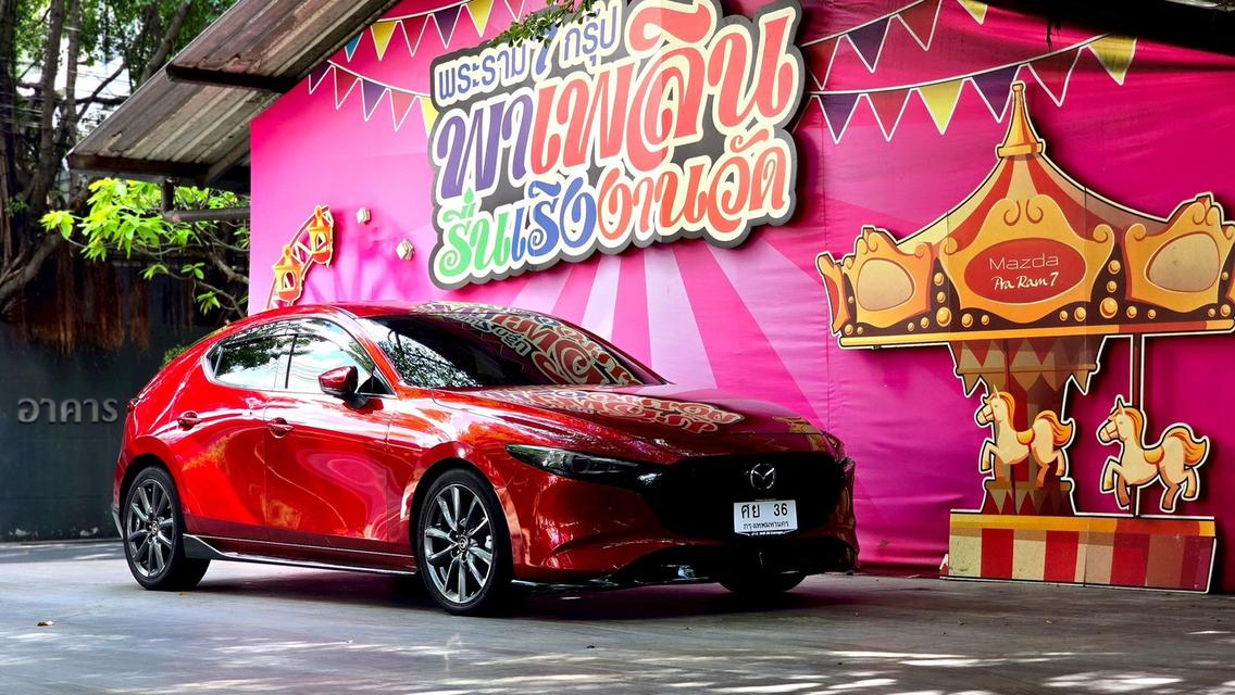 รหัสรถ WB36 Mazda 3 Sp 6a/t ปี 2020 รุ่น top สุด