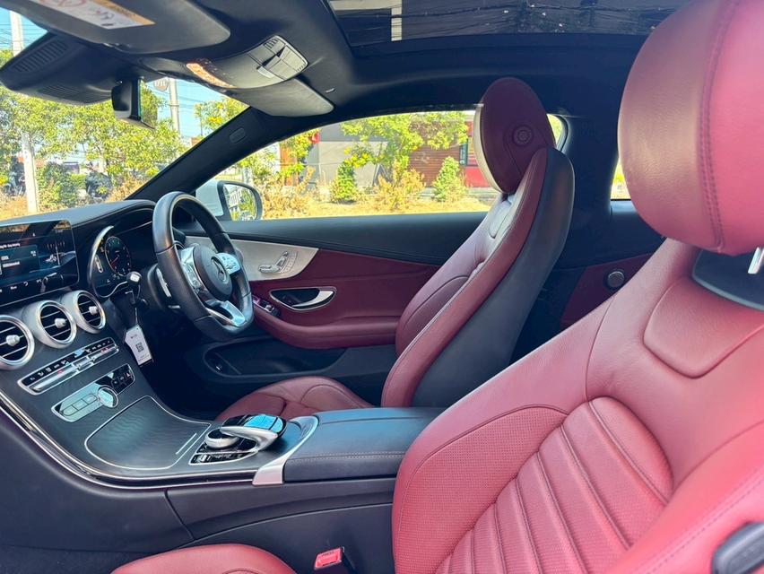 รหัสรถ KPV4565 2024 BENZ C200 2.0 COUPE AMG DYNAMIC 9