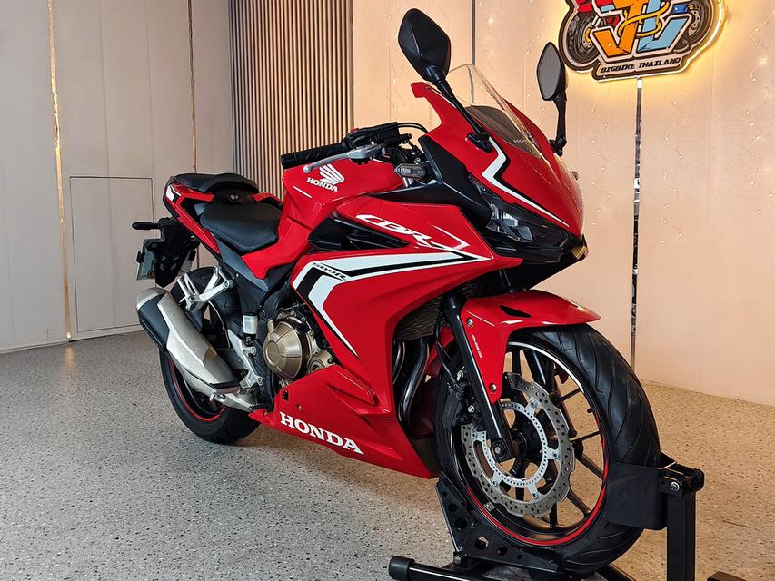✨️ สวย เดิม ใส ✨️ HONDA CBR500R รถกลางปี 2021 มือเดียวออกห้าง