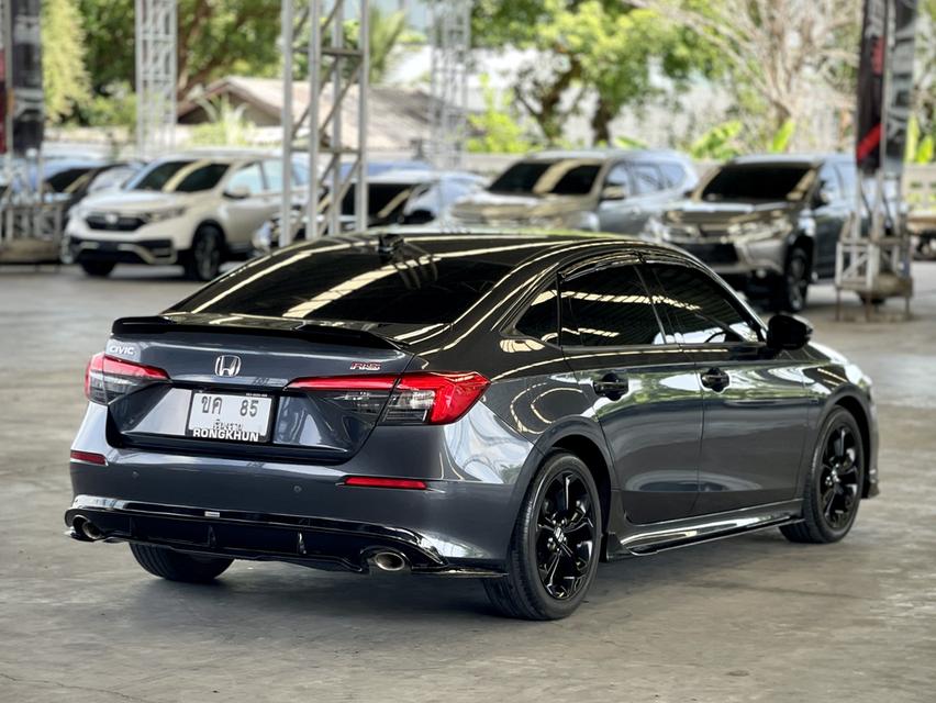 2021 HONDA CIVIC FE 1.5 TURBO RS สีเทา ไมล์ 52293 กม.