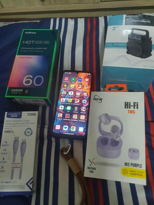 มือถือinfinihot60iพร้อมของเเถมซื้อมาไม่ค่อยใช้ รูปย่อยที่ 3