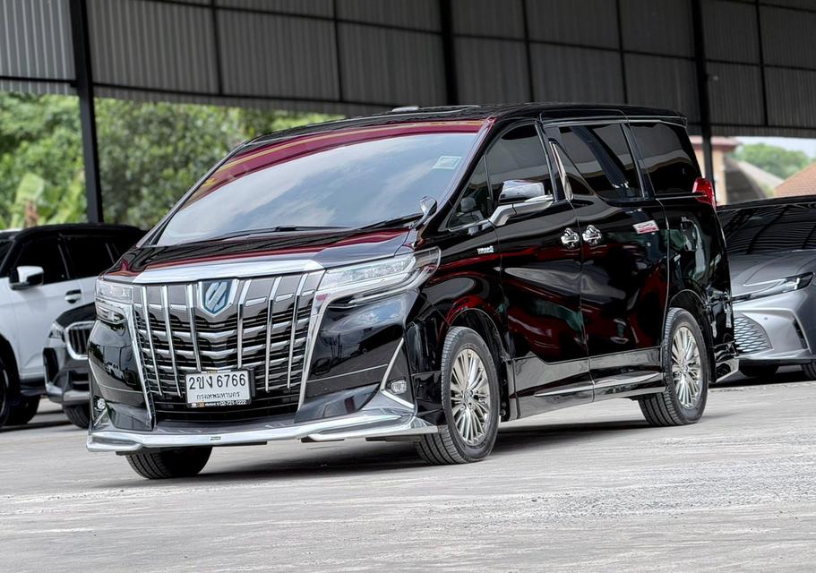 TOYOTA ALPHARD, 2.5 HYBRID X�โฉม ปี15-23 สีดำ มือเดียวออกห้าง ปี2021 👉ไมล์แท้ 52,812 กม.✅✅ รๅคๅ 1,