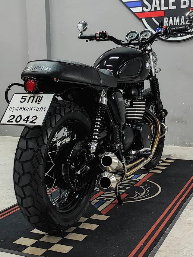 Triumph T100 Black ปี2016 แต่งจัดทรงพร้อมหล่อ 20