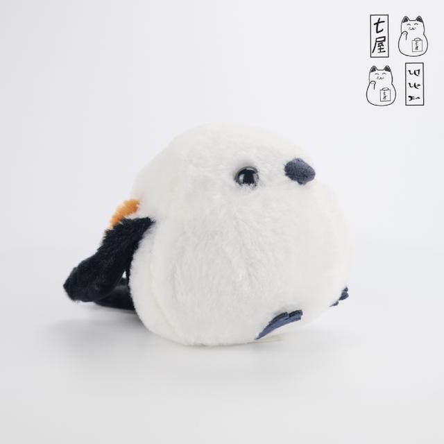 ตุ๊กตา นกอ้วน ชิมาเอนากะ 🐦 Fukufuku Shimaenaga Bird・Mike・Shima-chan・AMUSE Plush ~ Standard 15 cm 🌸 รูปที่ 6