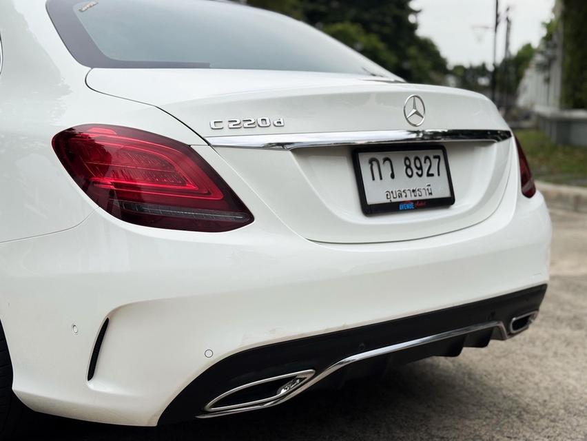 รหัสรถ AVA8927 💢 Benz C220d AMG Dynamic รุ่น Top ดีเซลล้วน W205 ปี 2018 รูปที่ 7