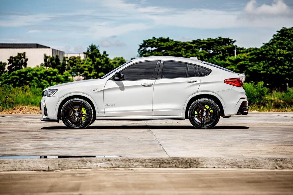 Bmw X4 XDrive20d M Sport 2.0 ดีเซล สีขาว 2017 ของแต่งหลายแสน 6